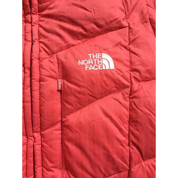 THE NORTH FACE COAT AMORE GOOSE DOWN 600 JACKET Women’s Small S/P (Red Orange) - Picture 8 of 12